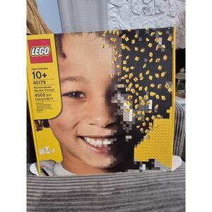 NEW LEGO 40179 Personalised Mosaic Portrait 4502 PCS Personalized Building Toys